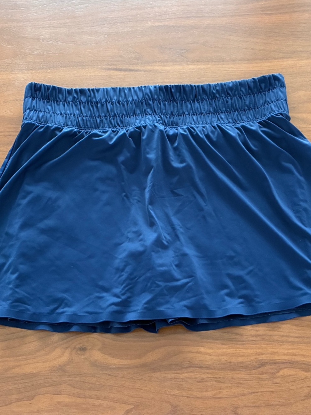 Spanx Navy Blue Get Moving Athletic Skort